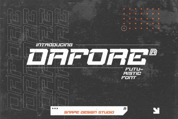 Dafore: The Future of Bold Typography