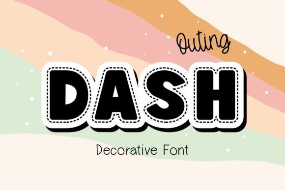 Elevate Your Brand Identity with the Playful Charm of Dash Outing