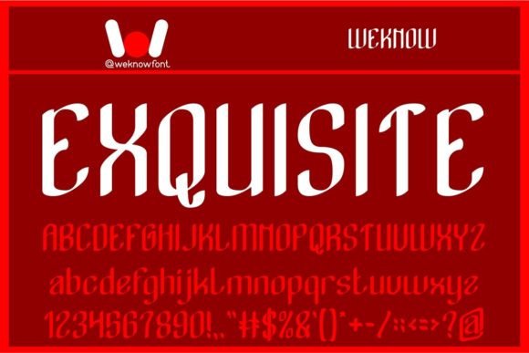 Elevating Visual Identity with Exquisite: A Modern Display Font for Bold Projects
