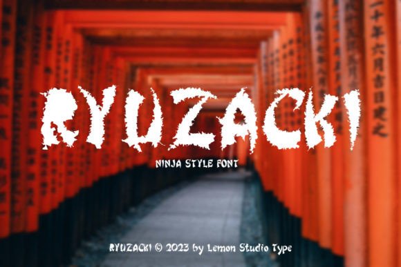 Evaluating Ryuzacki: A Whimsical Ninja-Inspired Font for Design Projects