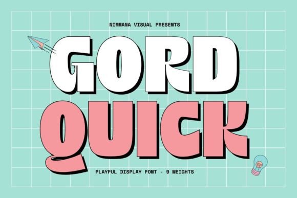 Gord Quick: The Bold Display Font for Impact