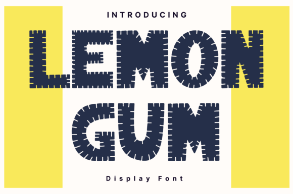 Lemon Gum: A Whimsical Handwritten Font for Modern Brands