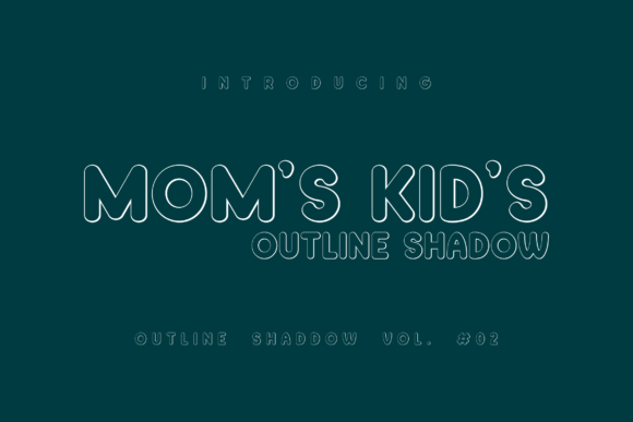 Moms Kids: The Bold Display Font for Modern Brands