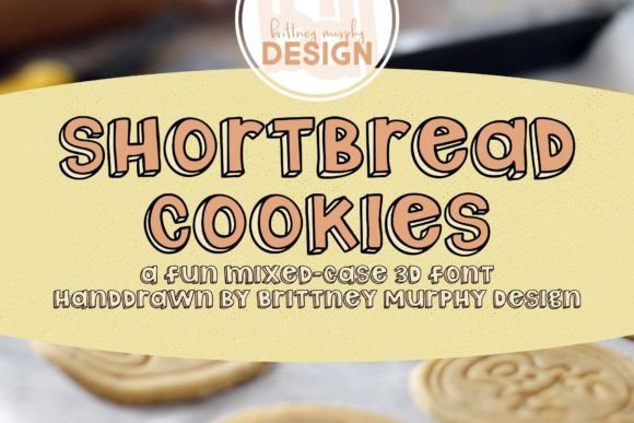 Shortbread Cookies: A Distinctive Display Font for Creative Projects