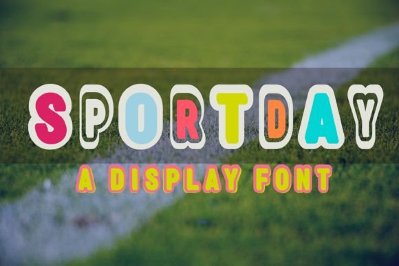 Sportday: A Bold Vintage Font for Modern Brands