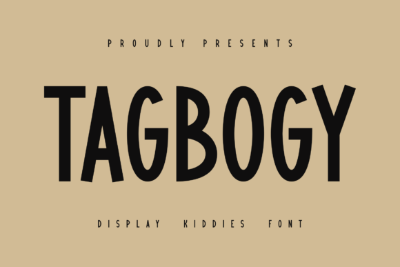 Tagbogy: The Modern Display Font Redefining Visual Communication in a Digital-First Era