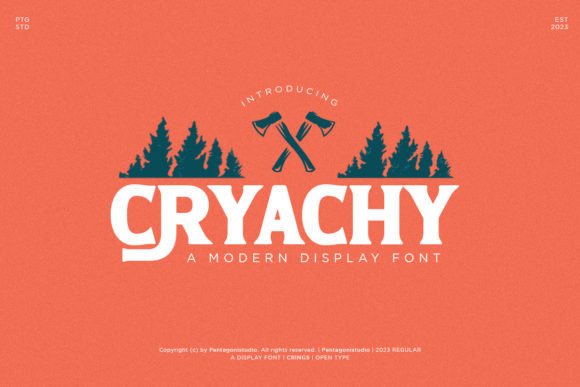 Why Cryachy Is the Bold Display Font Modern Brands Need