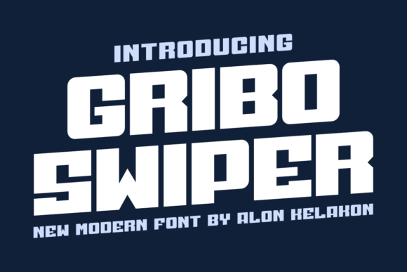 Why Gribo Swiper Is the Modern Sans Display Font Your Brand Needs